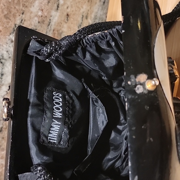 Rare Vintage western theme coyote, moon & cactus timmy woods crossbody handbag - Picture 4 of 6